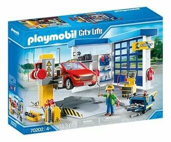 Dreamland PLAYMOBIL City Life 70202 Autogarage aanbieding