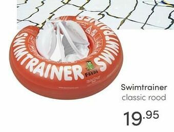 Baby & Tiener Swimtrainer classic rood aanbieding