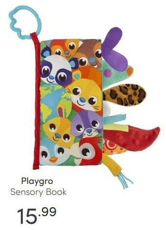 Playgro sensory book
