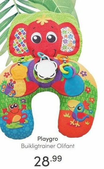 Baby & Tiener Playgro buikligtrainer olifant aanbieding