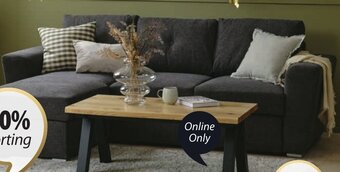 Jysk Vejlby Bedbank Met Chaise Longue aanbieding