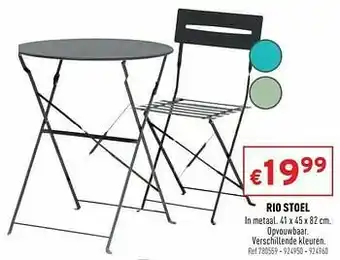 Trafic Rio stoel aanbieding