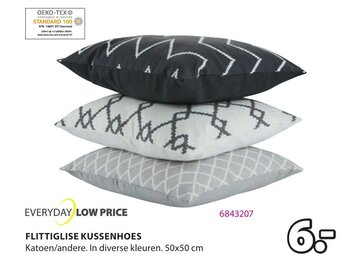 Jysk Flittiglise Kussenhoes aanbieding