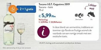 Toscana i.g.t. ceppaiano 2019 toscana - italië