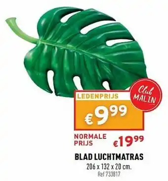 Trafic Blad luchtmatras aanbieding