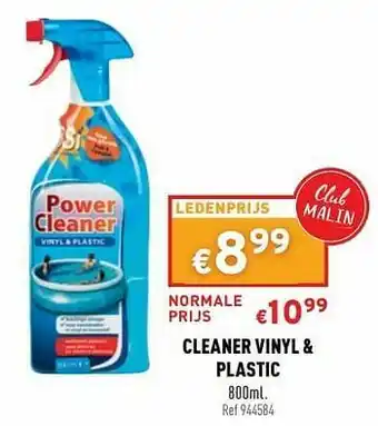 Cleaner vinyl + plastic