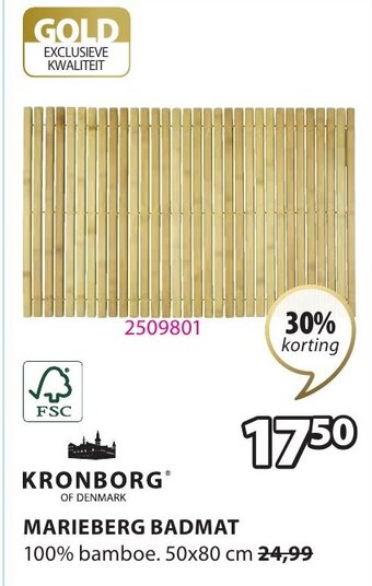 Kronborg Marieberg Badmat 50x80cm