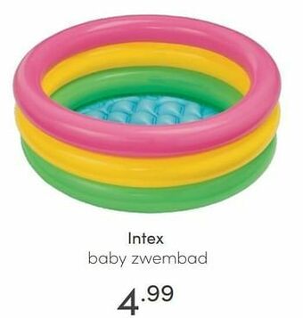 Baby & Tiener Intex baby zwembad aanbieding