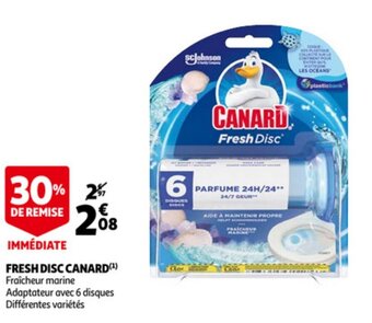 Auchan Canard Fresh Disc aanbieding