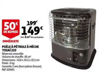 Poele Petrole A Meche Tosai 233