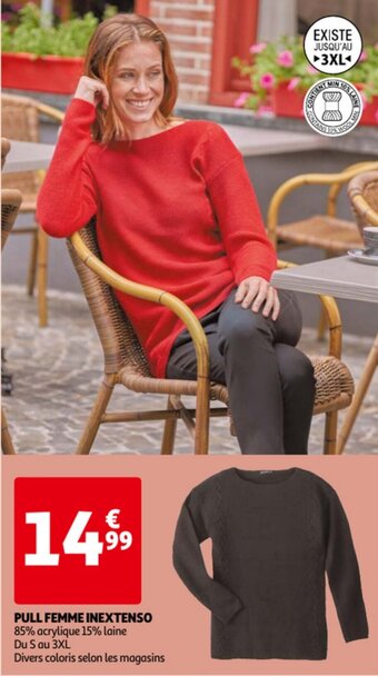 Auchan Inextenso Pull Femme aanbieding
