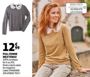Auchan Inextenso Pull Femme aanbieding
