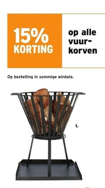 GAMMA Livin'flame vuurkorf oyo aanbieding