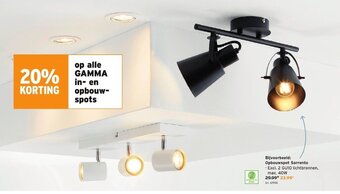 GAMMA Opbouwspot sorrento aanbieding