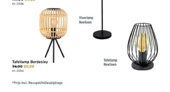 GAMMA Tafellamp bordesley aanbieding