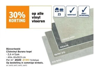 GAMMA Clickvinyl burano tegel aanbieding