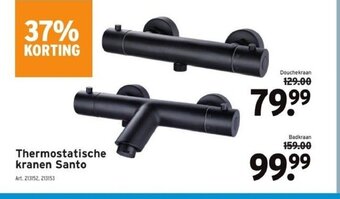 GAMMA Thermostatische kranen santo aanbieding