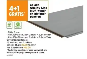 GAMMA Bellagio aanbieding