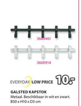 Jysk Galsted Kapstok aanbieding