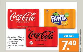 Albert Heijn Cocacola of fanta aanbieding