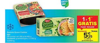 Carrefour Gamma green cuisine iglo aanbieding