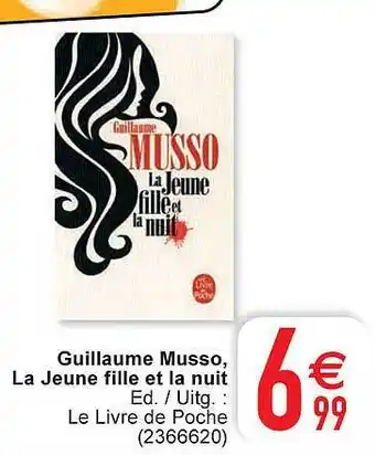 Cora Guillaume musso, le jeune fille et la nuit aanbieding