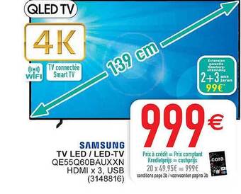 Cora Samsung tv led aanbieding