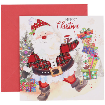 Action Luxe 3d-kerstkaart aanbieding