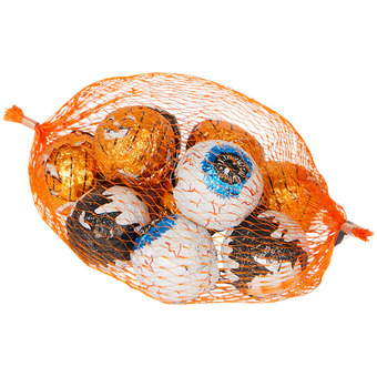 Action Halloween chocolade oogballen aanbieding