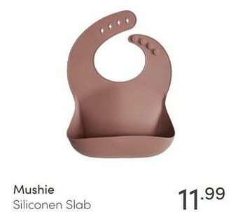 Baby & Tiener Mushie siliconen slab aanbieding