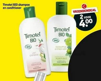 Timotei bio shampoo en conditioner