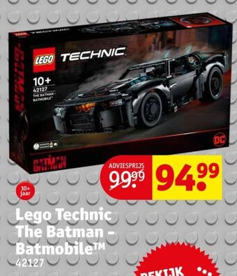 Kruidvat Lego Technic The Batman Batmobile aanbieding