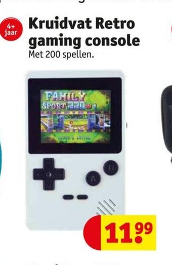 Kruidvat Kruidvat Retro Gaming Console aanbieding