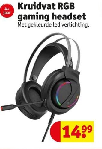 Kruidvat Kruidvat RGB Gaming Headset aanbieding