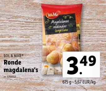 Sol & Mar Ronde magdalena's
