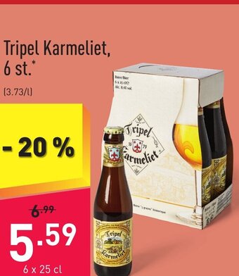 ALDI Tripel Karmeliet 6 x 25cl aanbieding
