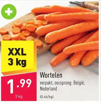 ALDI Wortelen XXL 3kg aanbieding