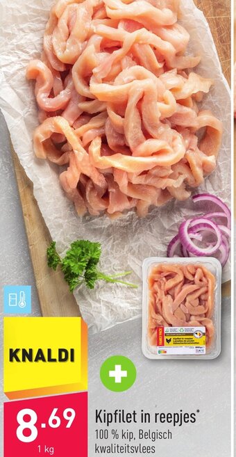 ALDI Kipfilet in Reepjes 1kg aanbieding