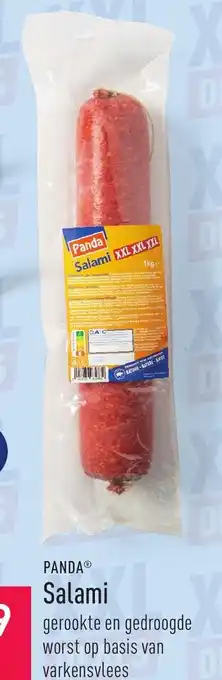ALDI Panda Salami 1kg aanbieding