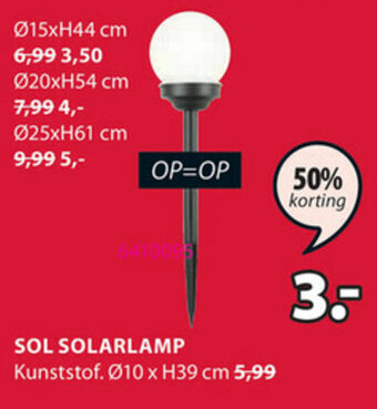 Sol Solarlamp