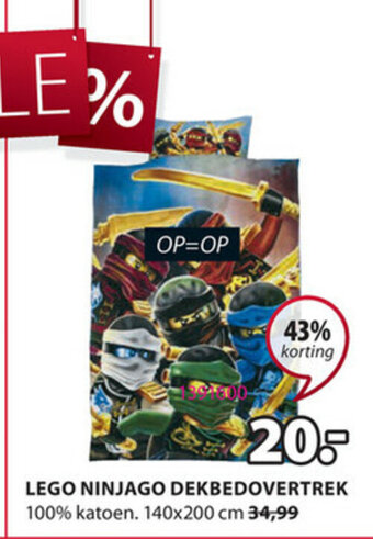 Lego Ninjago Dekbedovertrek