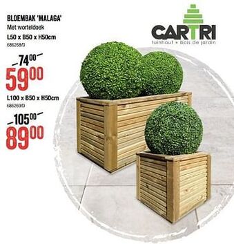 HandyHome Bloembak malaga aanbieding