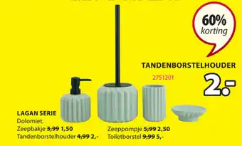 Jysk Lagan Serie, Tandenborstelhouder aanbieding