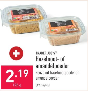 ALDI Trader Joe's Hazelnoot of Amandelpoeder 125g aanbieding