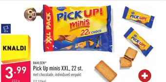 ALDI Bahlsen Pick-Up! Minis XXL , 22st aanbieding