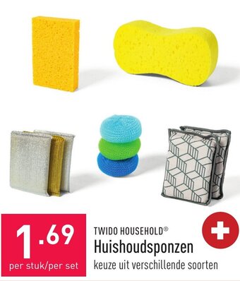 ALDI Twido Household Huishoudsponzen aanbieding