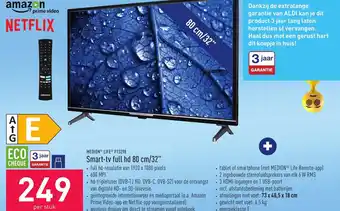ALDI Medion Life Smart TV Full HD 80cm/32" aanbieding