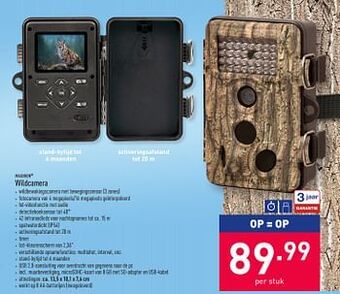 ALDI Maginon wildcamera aanbieding