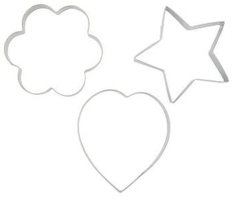HEMA HEMA Uitdrukvormpjes - 3 Stuks (grijs) aanbieding
