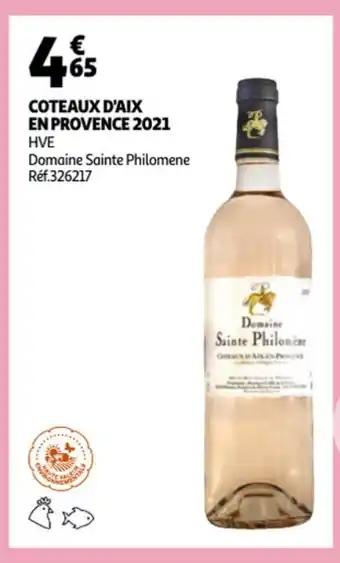 Auchan Coteaux d'aix en provence 2021 aanbieding